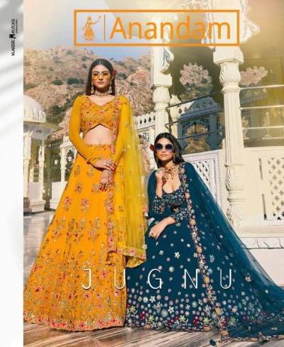Jugnu By Anandam Designer Partywear Lehenga Choli Collection